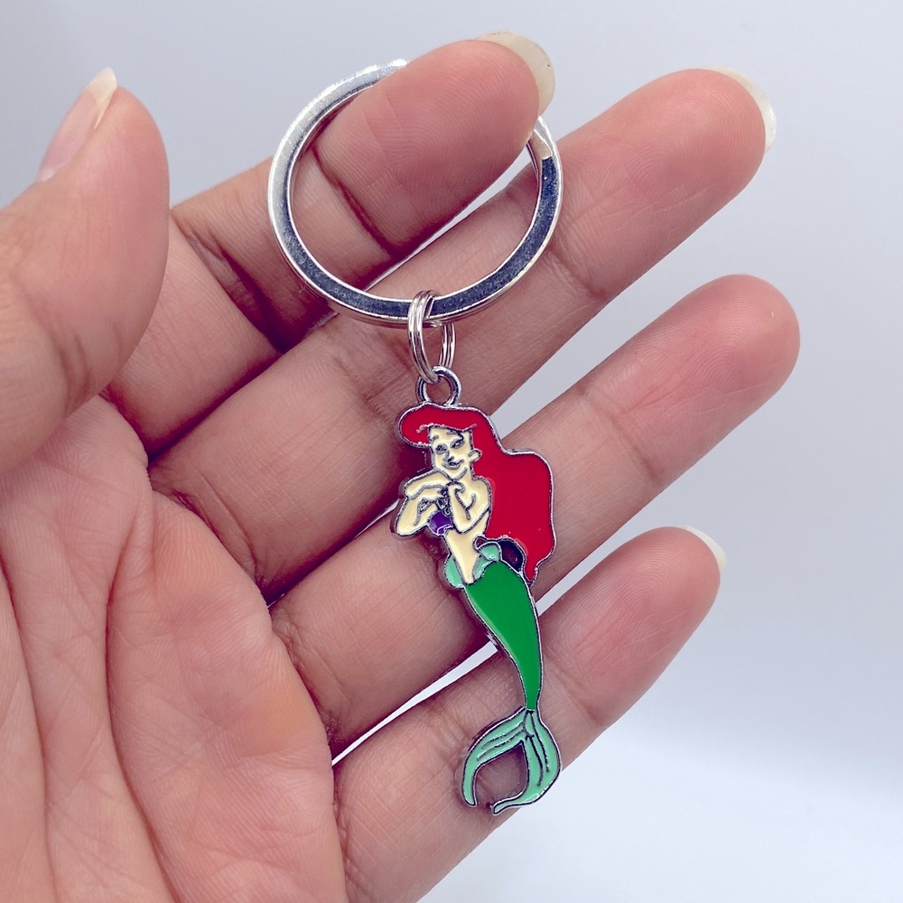 Disney inspired The Little Mermaid Ariel Keychain